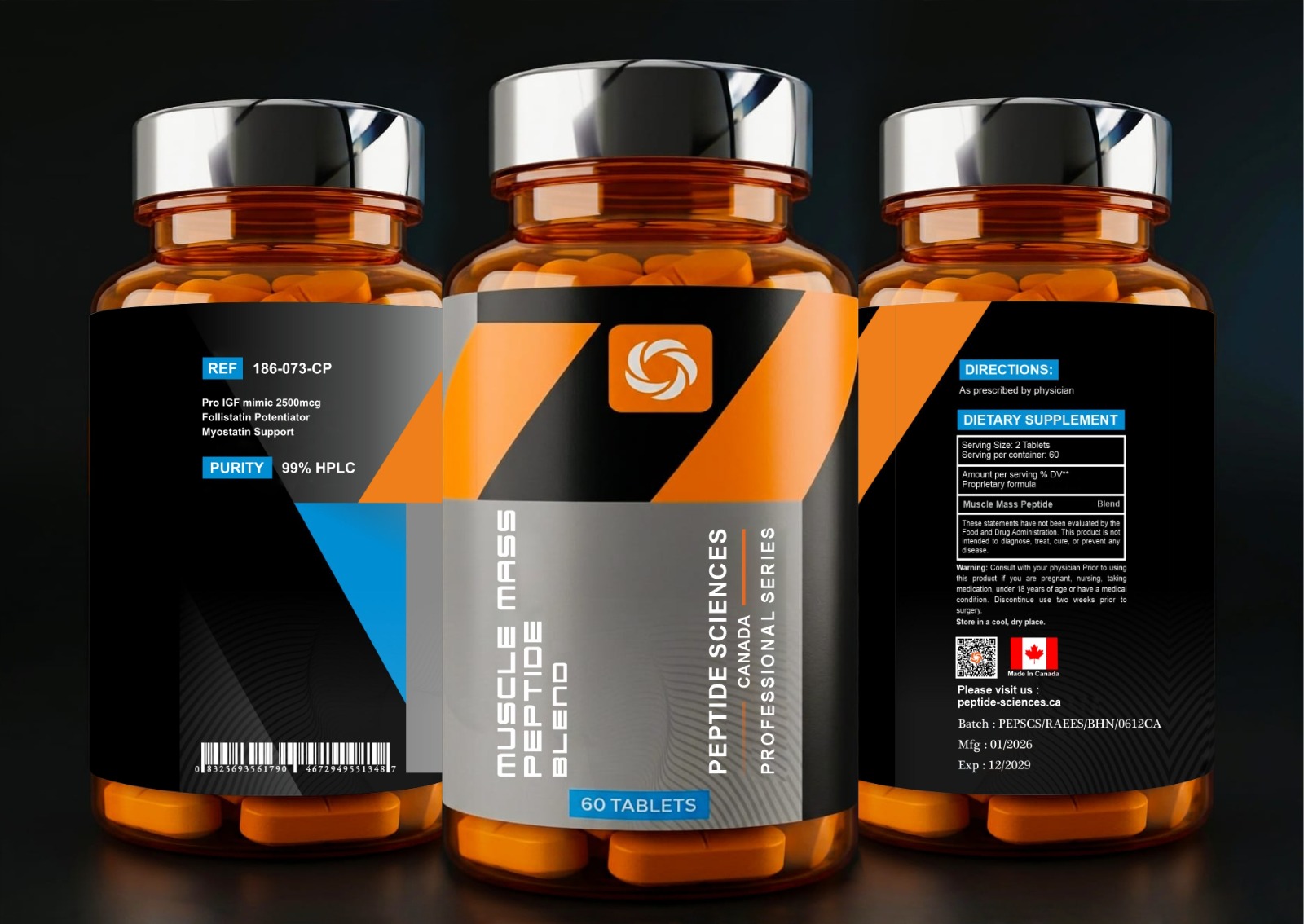 MUSCLE MASS PEPTIDE BLEND